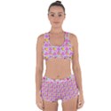 Girl With Hood Cape Heart Lemon Pattern Lilac Racerback Boyleg Bikini Set View1