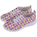 Girl With Hood Cape Heart Lemon Pattern White Men s Lightweight Sports Shoes View2