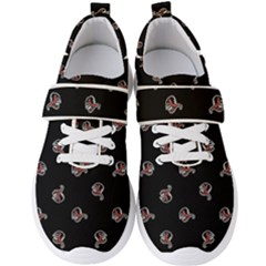 Ugly Monster Fish Motif Print Pattern Men s Velcro Strap Shoes by dflcprintsclothing