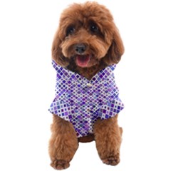 Purple Squared Dog Coat