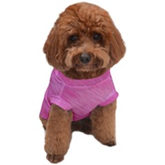 Hot Pink Breeze Dog T-shirt