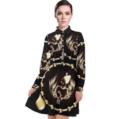 Img-1585062187612 Long Sleeve Chiffon Shirt Dress by SERIPPY