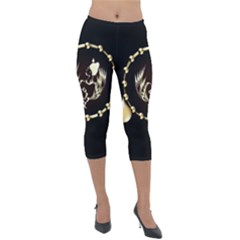 Img-1585062187612 Lightweight Velour Capri Leggings  by SERIPPY