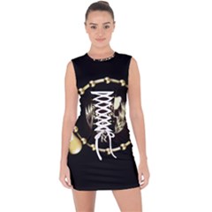 Img-1585062187612 Lace Up Front Bodycon Dress by SERIPPY