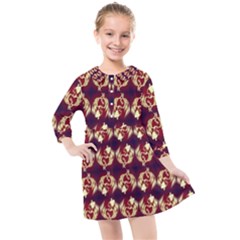 1562736744269 Kids  Quarter Sleeve Shirt Dress by SERIPPY