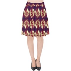 1562736744269 Velvet High Waist Skirt by SERIPPY