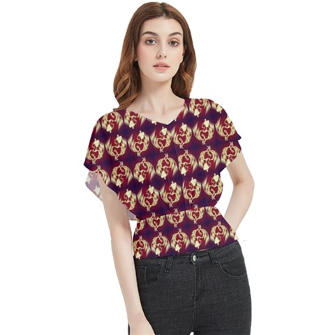 1562736744269 Butterfly Chiffon Blouse by SERIPPY