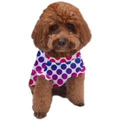 Rainbow Polka Dots Dog T-shirt