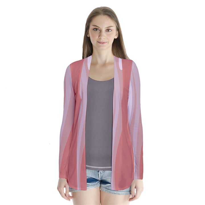 Emma Matrixworm Drape Collar Cardigan