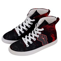   Black Lives Matter   Men s Hi-top Skate Sneakers by GhostGear