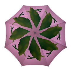 Owl Bird Branch Nature Animal Golf Umbrellas by HermanTelo