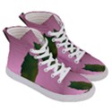 Owl Bird Branch Nature Animal Men s Hi-Top Skate Sneakers View3