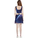 Light Fleeting Man s Sky Magic Velvet Cutout Dress View2