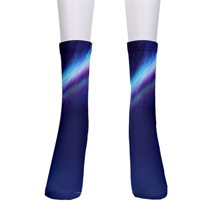 Light Fleeting Man s Sky Magic Men s Crew Socks