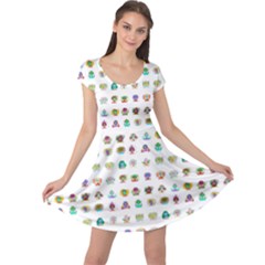 All The Aliens Teeny Cap Sleeve Dress by ArtByAng