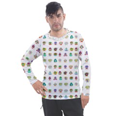 All The Aliens Teeny Men s Pique Long Sleeve Tee