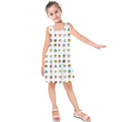 All The Aliens Teeny Kids  Sleeveless Dress by ArtByAng