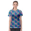 Geo Puzzle Women s Sport Mesh Tee View1