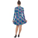 Geo Puzzle Long Sleeve Panel Dress View2