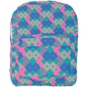 Geo Puzzle Full Print Backpack View1