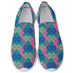 Geo Puzzle Men s Slip On Sneakers