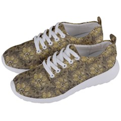 Retro Stlye Floral Decorative Print Pattern Men s Lightweight Sports Shoes