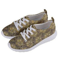 Retro Stlye Floral Decorative Print Pattern Women s Lightweight Sports Shoes by dflcprintsclothing