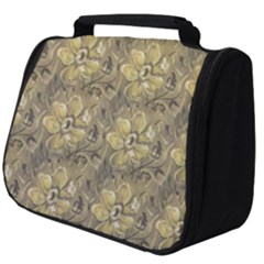 Retro Stlye Floral Decorative Print Pattern Full Print Travel Pouch (big) by dflcprintsclothing