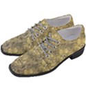 Retro Stlye Floral Decorative Print Pattern Women Heeled Oxford Shoes View2