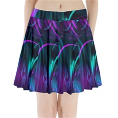 Drunk Vision Pleated Mini Skirt