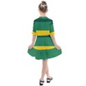 Retro 80s Kids  All Frills Chiffon Dress View2