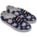 Flowers and Hearts  Men s Classic Low Top Sneakers View3