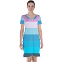 Sea And Sunset Short Sleeve Nightdress View1