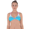 Sea And Sunset Halter Neck Bikini Top View1