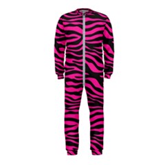 Pink Zebra Onepiece Jumpsuit (kids) by Angelandspot