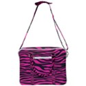 Pink Zebra Cross Body Office Bag View3