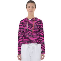 Pink Zebra Women s Slouchy Sweat