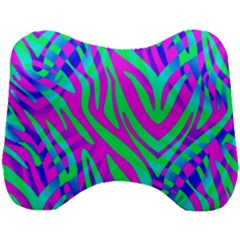 Wild And Crazy Zebra Head Support Cushion