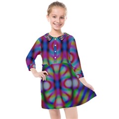 Carnivale Kids  Quarter Sleeve Shirt Dress by Angelandspot