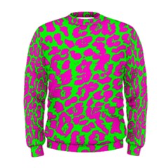 Neon Big Cat Men s Sweatshirt