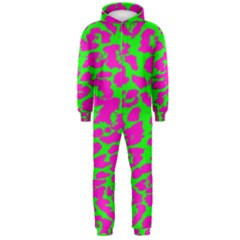 Neon Big Cat Hooded Jumpsuit (men) 