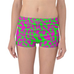 Neon Big Cat Reversible Boyleg Bikini Bottoms by Angelandspot