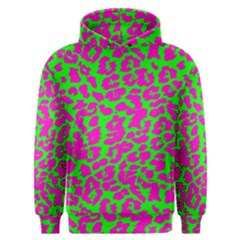 Neon Big Cat Men s Overhead Hoodie by Angelandspot