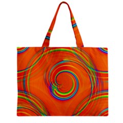  Twirl Zipper Mini Tote Bag