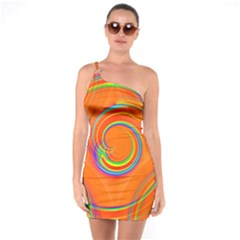  Twirl One Soulder Bodycon Dress by Angelandspot