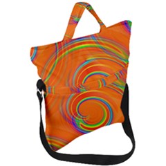  Twirl Fold Over Handle Tote Bag