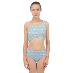 Stir Crazy For You - Blue  Spliced Up Two Piece Swimsuit by MooMoosMumma