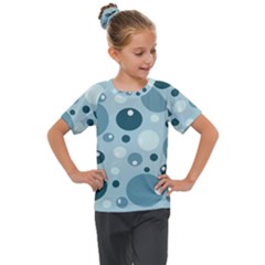 Agatonia Pattern Kids  Mesh Piece Tee