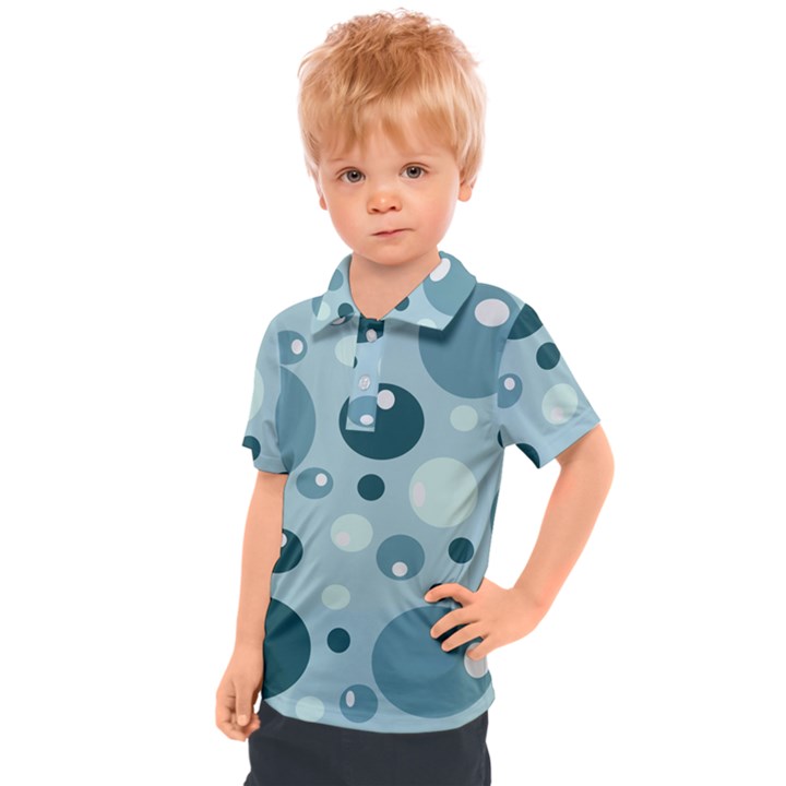 Agatonia Pattern Kids  Polo Tee