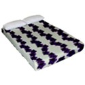 Blue Flowers Of Peace Small Of Love Fitted Sheet (Queen Size) View2